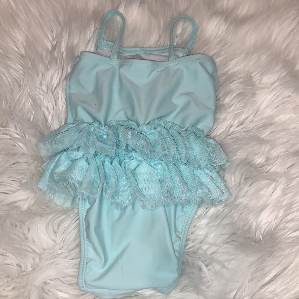 BUNDLE (3) Toddler Girls Swimsuits 18-24 /24 Months - Picture 7 of 10